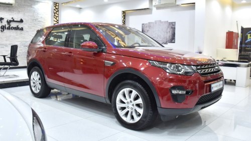 Land Rover Discovery Sport EXCELLENT DEAL for our Land Rover Discovery Sport SE Si4 ( 2016 Model ) in Red Color GCC Specs