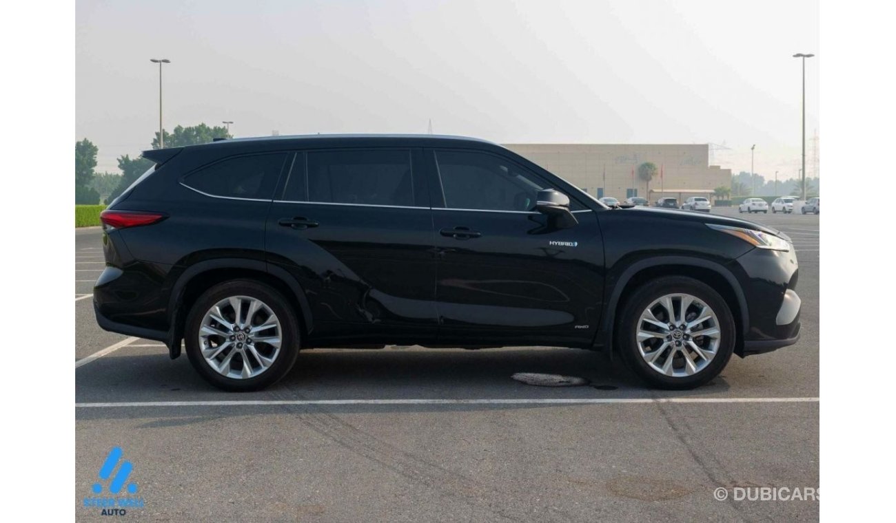 تويوتا هايلاندر ليميتيد 2021 Hybrid A/T - 3.5L AWD SUV - Low Mileage - Ready to Drive - Book Now!