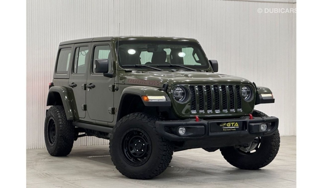 جيب رانجلر 2022 Jeep Wrangler Unlimited Rubicon, July 2027 Jeep Warranty, Very Low Kms, Full Options, GCC