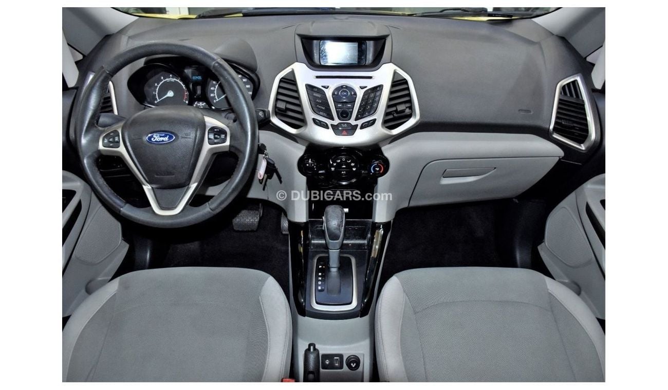 Ford EcoSport EXCELLENT DEAL for our Ford EcoSport ( 2014 Model ) in Yellow Color GCC Specs