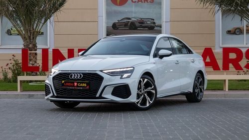 أودي A3 35 TFSI S Line 1.4L Audi A3 35TFSI S-Line 2024 GCC under Agency Warranty with Flexible Down-Payment.