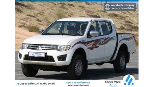 Mitsubishi L200 2015 |  L200 D/C 4X4 DIESEL MT WITH GCC SPECS AND EXCELLENT CONDITION