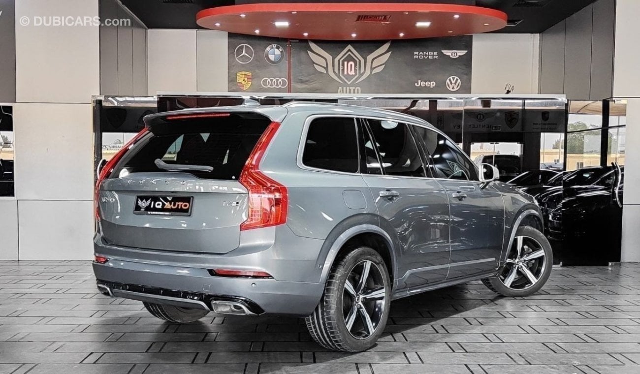 Volvo XC90 R Design AED 2,400 P.M | 2019 VOLVO XC90 T6 R-DESIGN | UNDER WARRANTY | 7 SEATS | GCC | FULLY LOADED