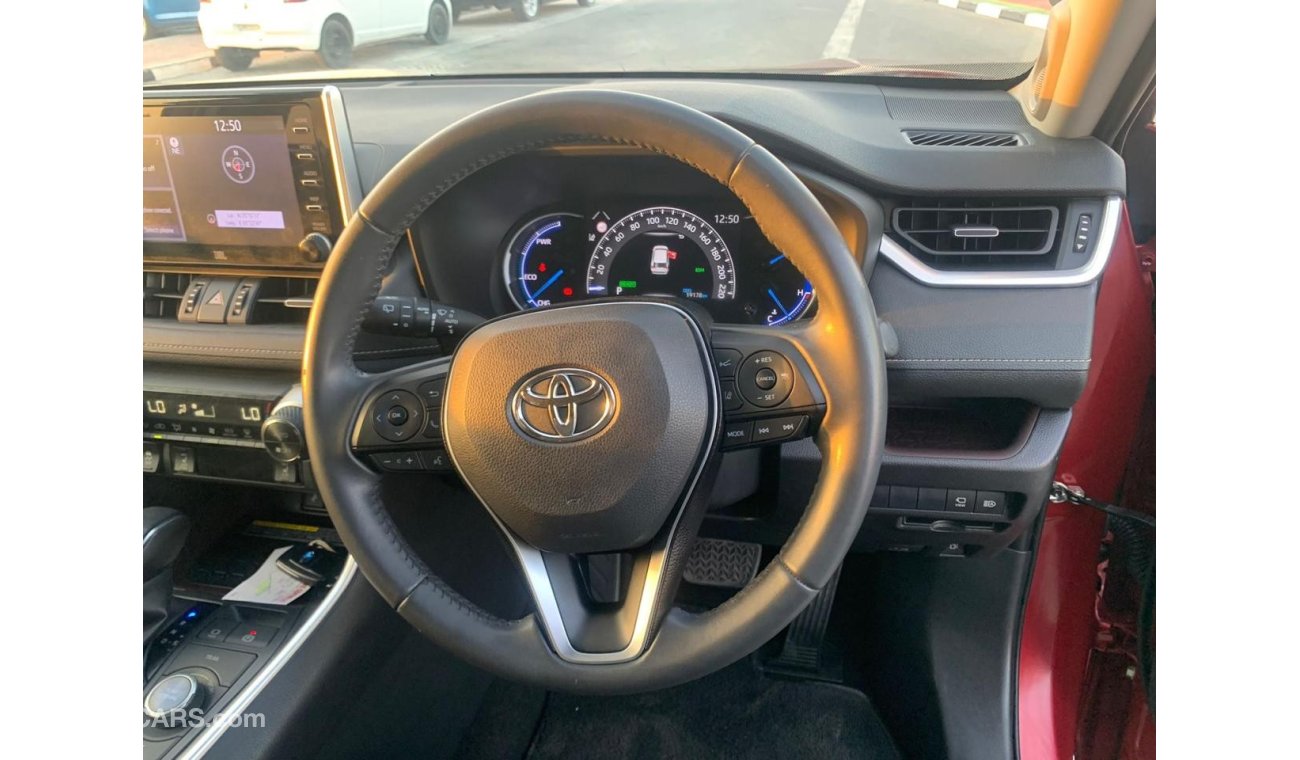 تويوتا راف ٤ Toyota RAV 4 Hybrid 2020 Red Color in Excellent Condition