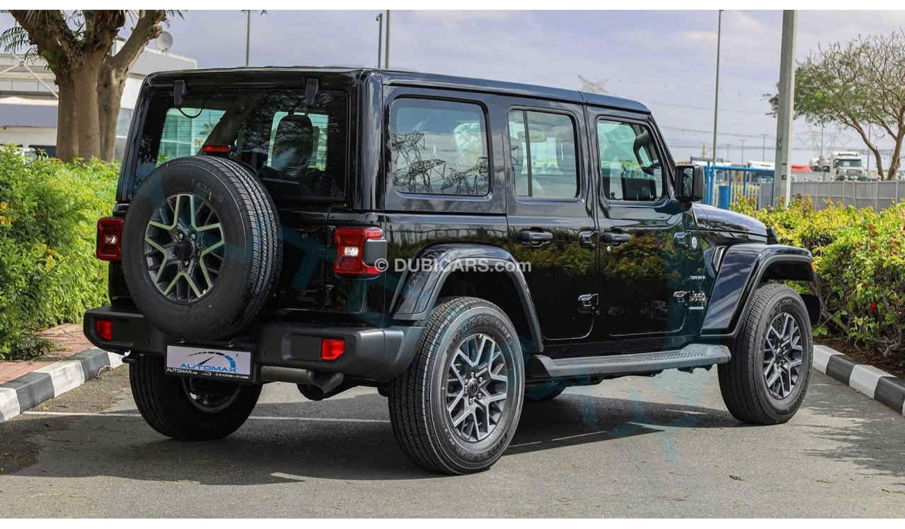 Jeep Wrangler Unlimited Sahara Turbo , 2024 GCC , 0Km , With 3 Years Warranty @Official Dealer