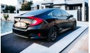 Honda Civic LX AED 920 PM | FIRST OWNER | FULL SERVICE HISTORY | HONDA CIVIC 2020 | GCC | 2 KEYS