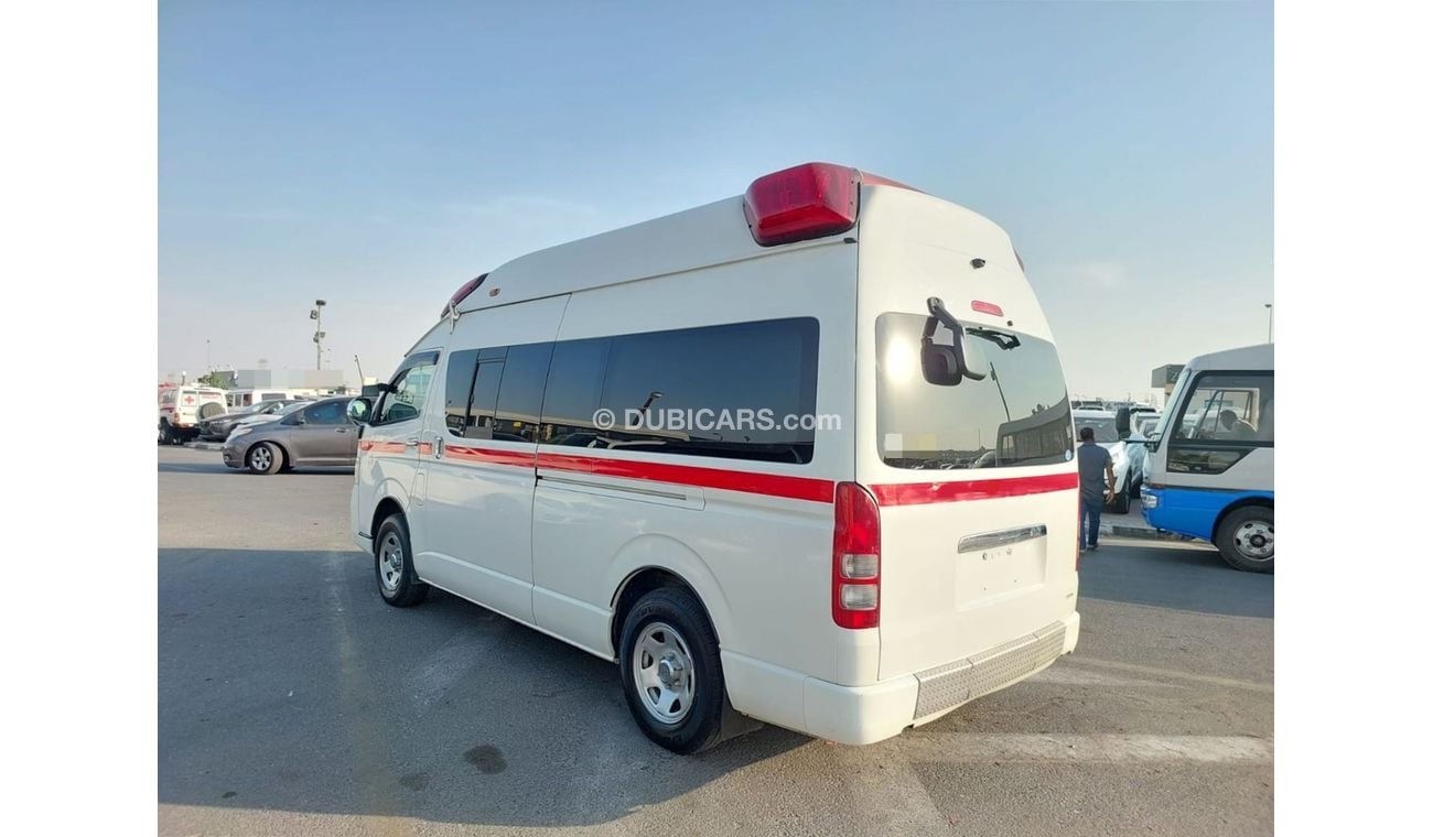 تويوتا هاياس TOYOTA HIACE AMBULANCE VAN 2013 MODEL RIGHT HAND DRIVE 2.7L (PM12608)