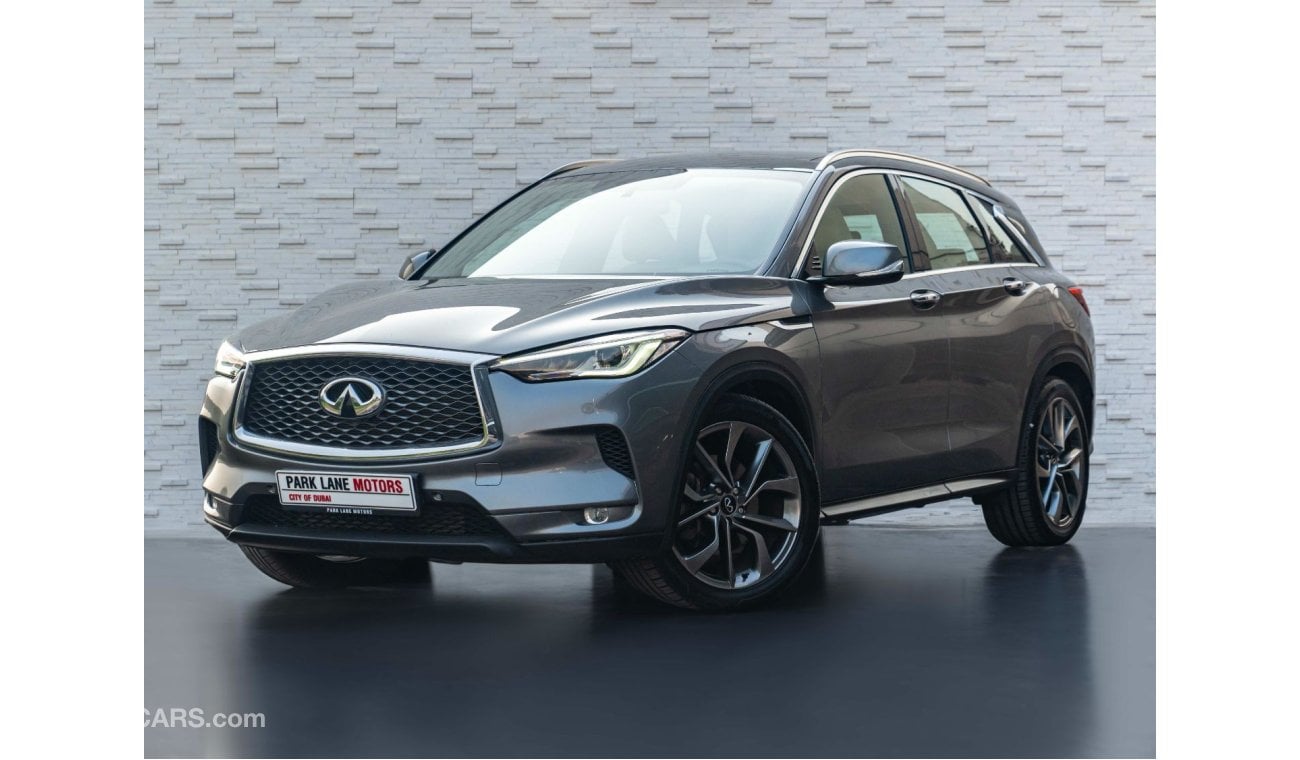 إنفينيتي QX50 AED 1,573 PM • QX50 LUXURY • 2.0L AWD • GCC SPECS • IMMACULATE CONDITION