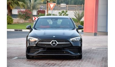 مرسيدس بنز C200 Mercedes C200 2024 Black/Red bremium plos 1.5 2024 gcc