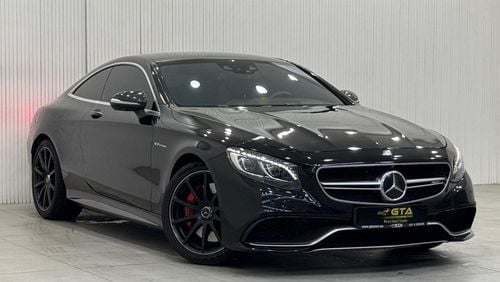 مرسيدس بنز S 63 AMG كوبيه 2015 Mercedes Benz S63 AMG 4MATIC, Full Service History, Full Options, Excellent Condition, GCC