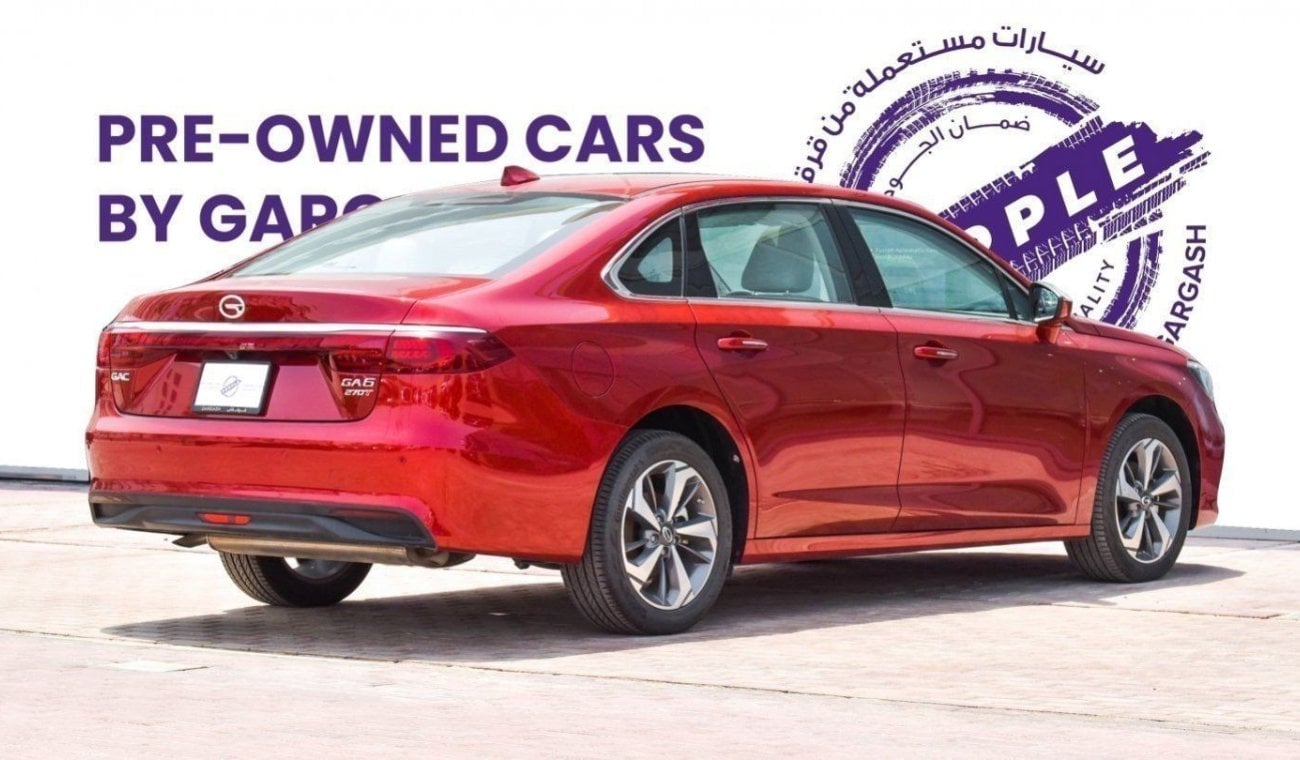 جي إي سي GA 6 GL 1.5T | 2022 | Warranty | Service History | Low Mileage | As New