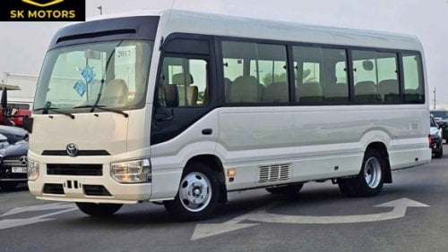 تويوتا كوستر DIESEL / V6 1HZ ENGINE / 23 SEATER / LOW MILEAGE / ONLY FOR EXPORT / LOT# 6001217