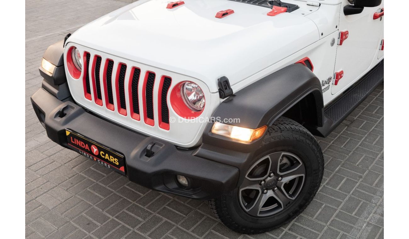 جيب رانجلر Unlimited Sport 3.6L A/T Jeep Wrangler Unlimited Sport 2018 GCC under Warranty with Flexible Down-Pa