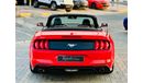 Ford Mustang EcoBoost Premium Convertible | Monthly AED 1310/- | 0% DP | Blindspot | Leather Seats | # 07111