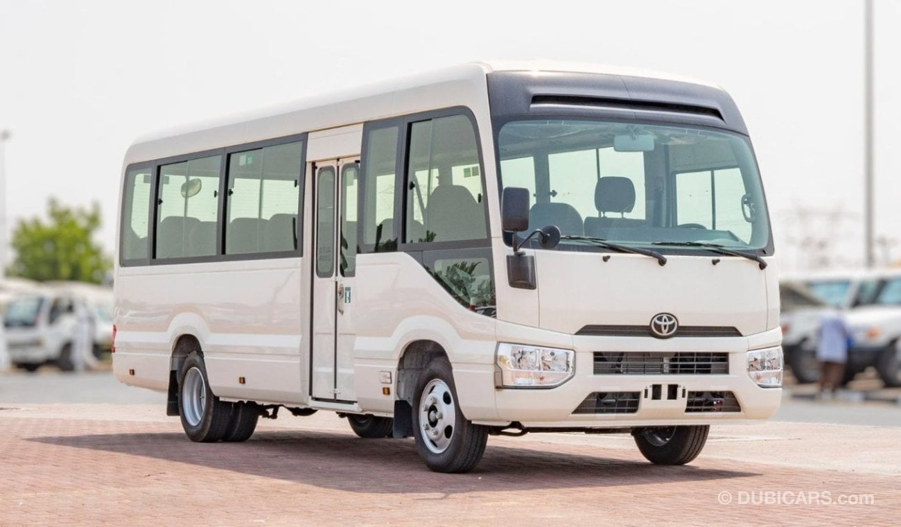 Toyota Coaster 2024 Toyota Coaster 4.0L Diesel MT 22 seaters Electric doors with Fridge