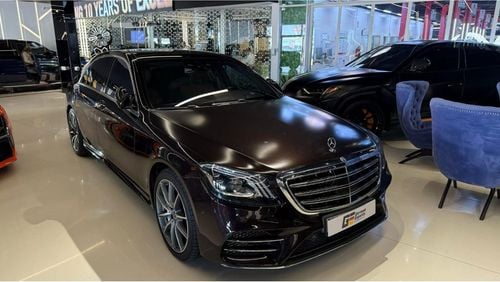 مرسيدس بنز S 560 Std 4.0L (463 HP) Mercedes-Benz S-Class 2018 S 560 4MATIC / Good Condition