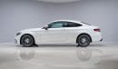 مرسيدس بنز C 63 كوبيه AMG - 2 Years Approved Warranty - Approved Prepared Vehicle