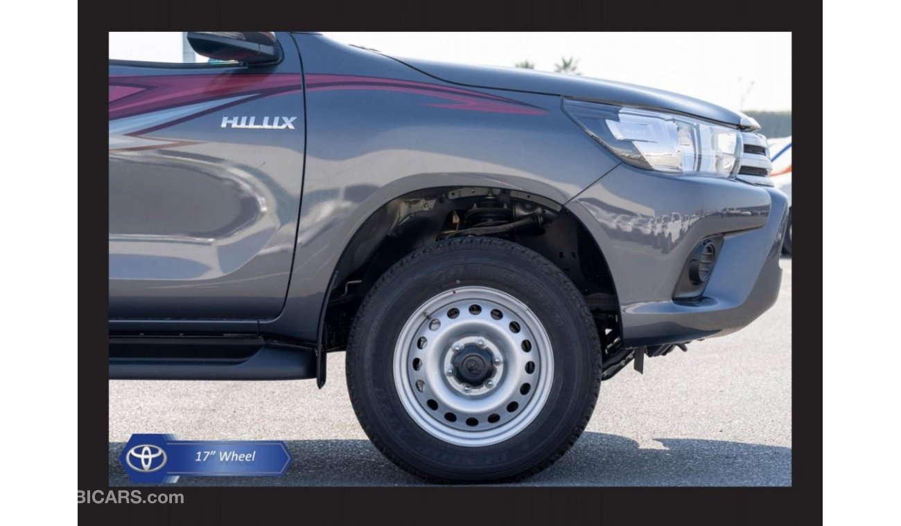 تويوتا هيلوكس TOYOTA HILUX 2.4L 4x4 6-SEATER D/C BSC M/T DIESEL TOYOTA