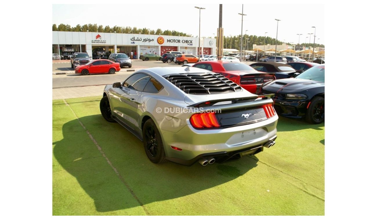 Ford Mustang EcoBoost Premium Mustang EcoBoost is powered by a 2.3-liter turbocharged four-cylinder engine with 3