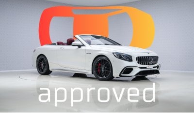 مرسيدس بنز S 63 AMG Cabriolet - 2 Years Approved Warranty - Approved Prepared Vehicle