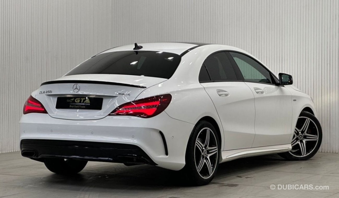 مرسيدس بنز CLA 250 2018 Mercedes Benz CLA250 AMG 4MATIC Sport, Warranty, Full Mercedes Service History, GCC