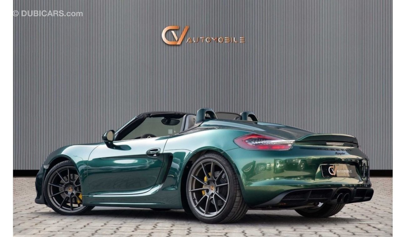 Porsche Boxster Spyder - GCC Spec