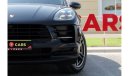 Porsche Macan std Porsche Macan 2019 GCC under Warranty with Flexible Down-Payment.