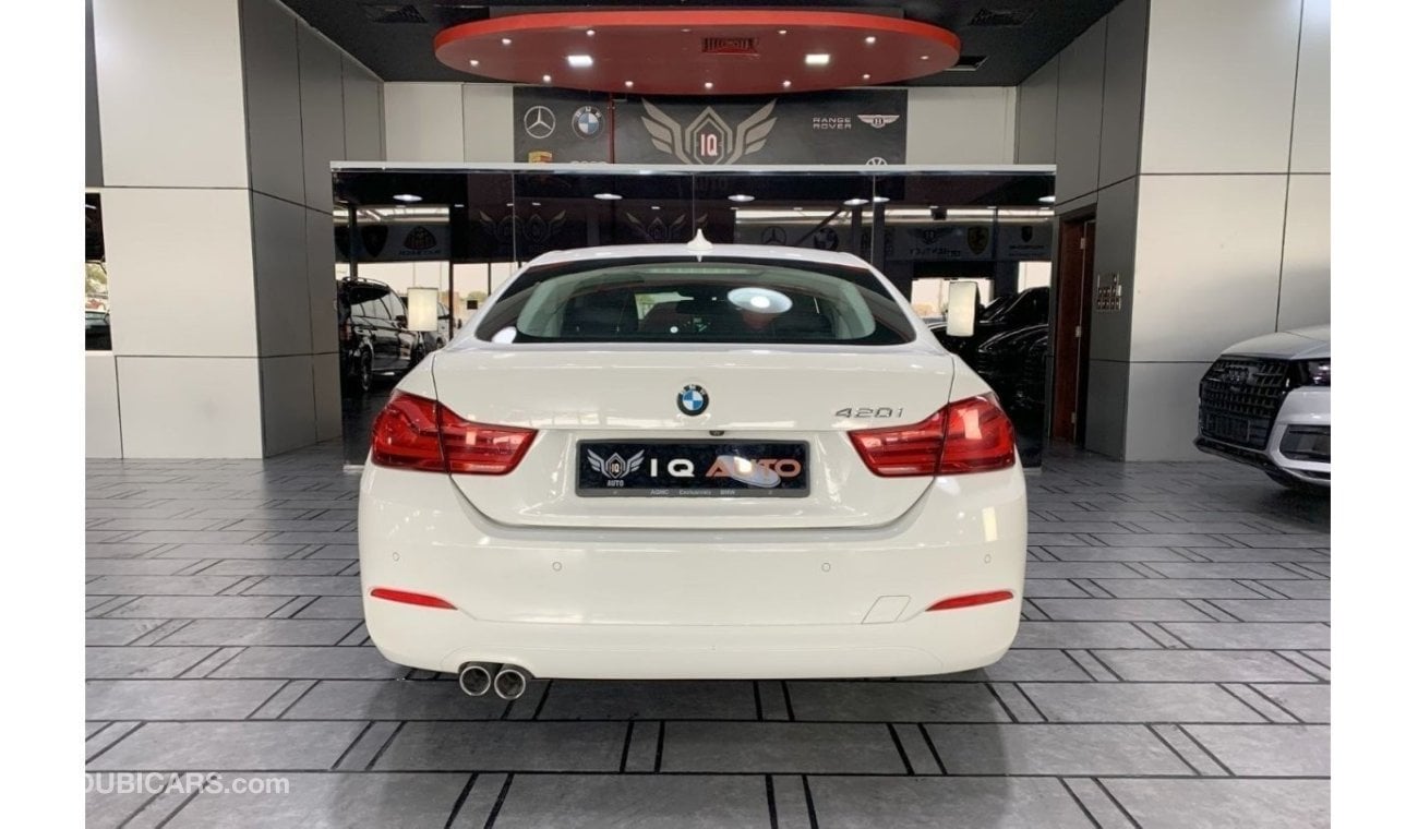 BMW 420i Sport Line AED 1,100 P.M | 2019 BMW 420i GRAN COUPE | AGMC SERVICE CONTRACT | UNDER WARRANTY | GCC |