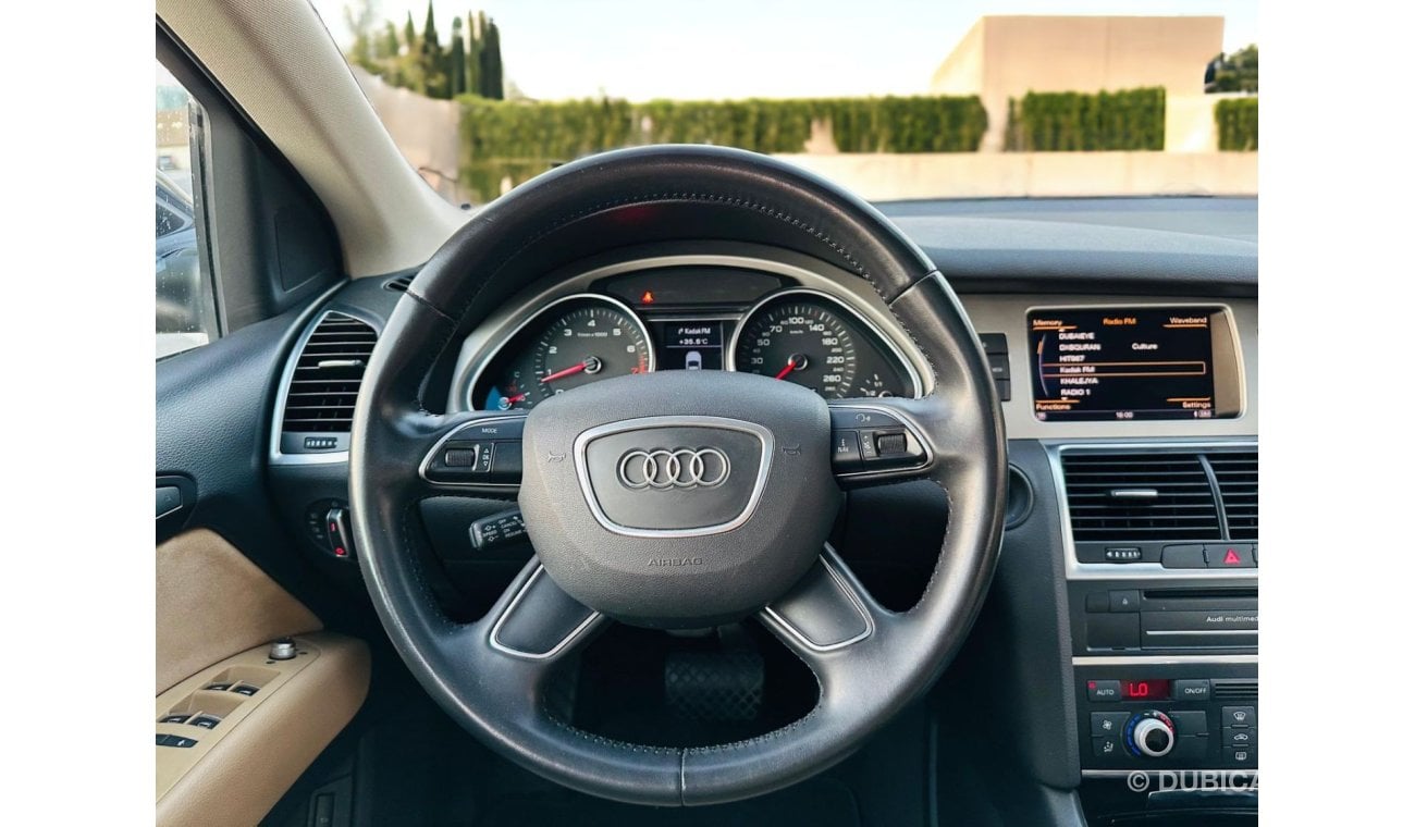 Audi Q7 45 TFSI quattro S-Line Luxury AED 1,290 PM | AUDI Q7 3.0 S-LINE | GCC SPECS | FULL OPTION | 0% DO