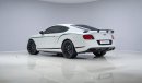 بنتلي كونتيننتال جي تي V8 GT3-R - 1 Year Warranty - Approved Prepared Vehicle