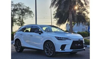 لكزس RX 350 F SPORT GCC WITH WARRANTY AND SERVICE CONTRACT