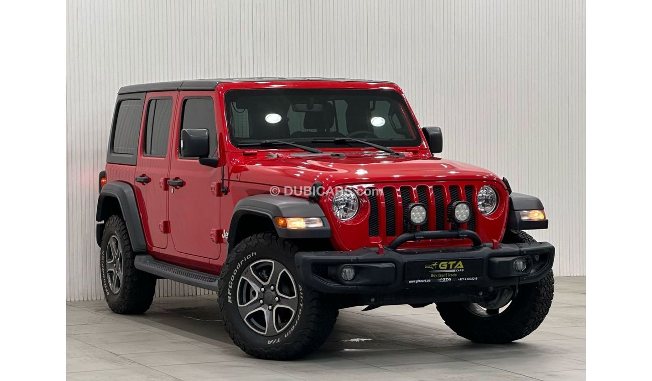 Jeep Wrangler 2018 Jeep Wrangler Unlimited Sport, Full Service History, Excellent Condition, GCC