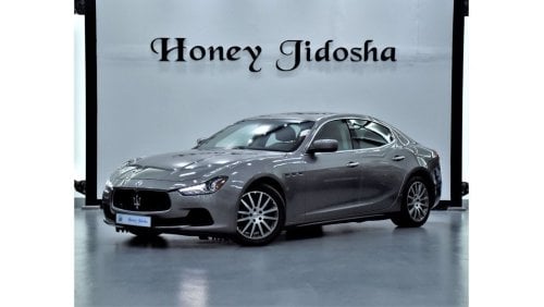 مازيراتي جيبلي EXCELLENT DEAL for our Maserati Ghibli ( 2014 Model ) in Grey Color GCC Specs