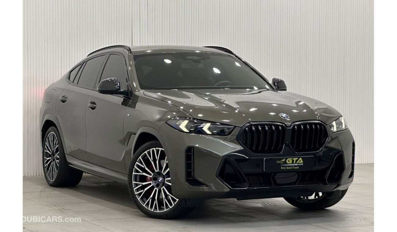 بي أم دبليو X6 2024 BMW X6 xDrive 40i M-Sport, Warranty, 2029 BMW Service Pack, Full Option, GCC