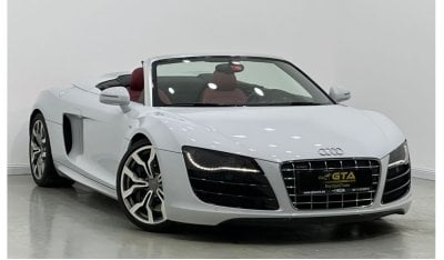 أودي R8 2012 Audi R8 Quattro V10 Spyder, Full Service History, Very Low Kms, GCC Specs