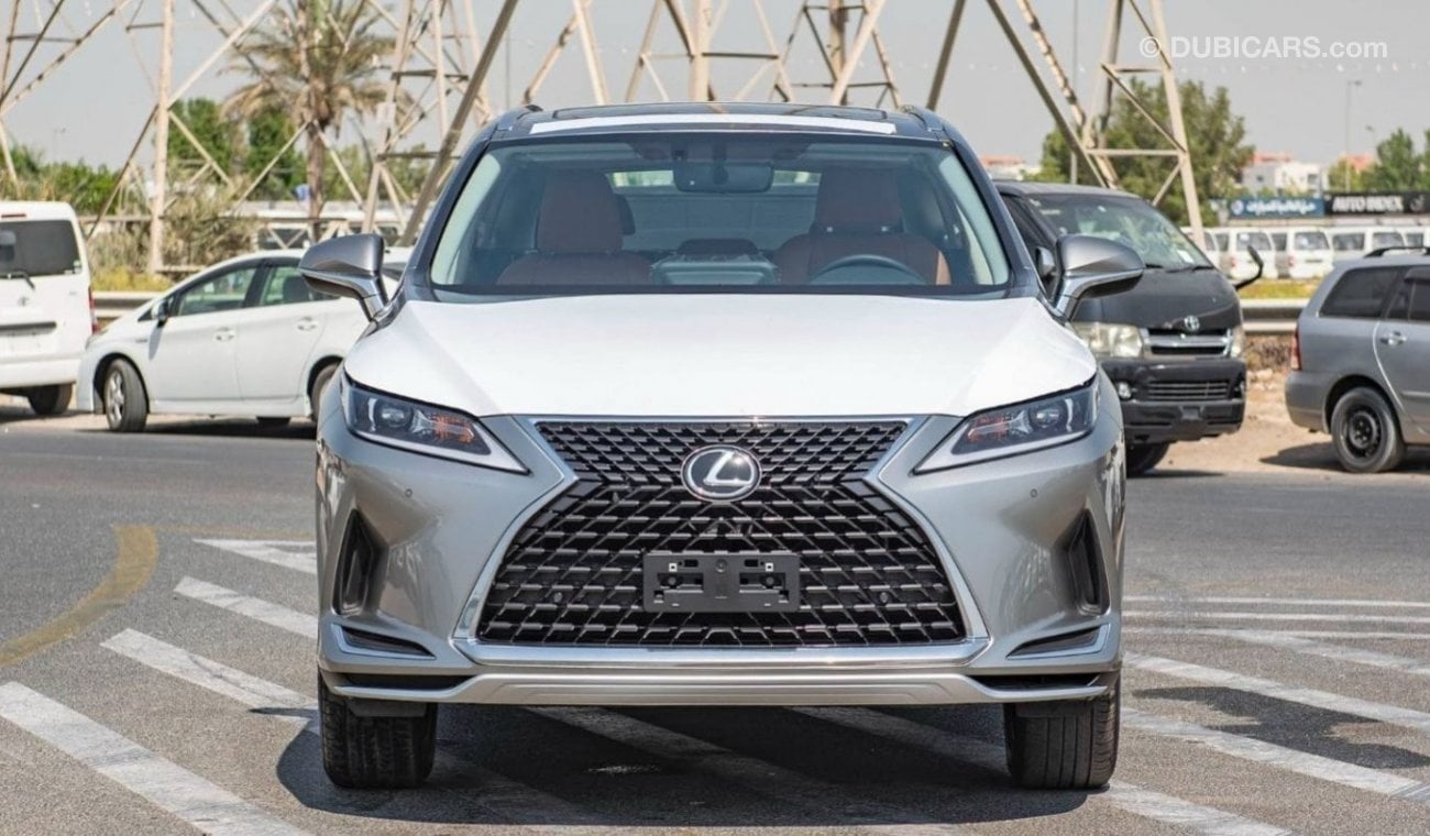 Lexus RX350 3.5L PETROL - SILVER: CARPLAY, MOONROOF, WIRELESS CHARGER