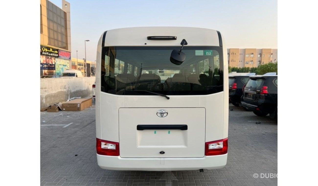 تويوتا كوستر 2024 Toyota Coaster 23-Seater 3-Point Seatbelts 4.2L 6-Cyl Diesel M/T RWD Only For Export