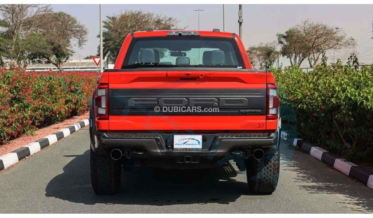 Ford F 150 Raptor 37 V6 3.5L Ecoboost , 2022 GCC , 0Km , With 3 Years or 100K Km Warranty