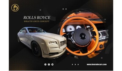 Rolls-Royce Wraith Onyx Concept | Negotiable Price | 3 Years Warranty + 3 Years Service