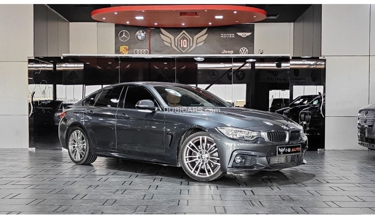 BMW 430i M Sport AED 1,300 P.M | 2017 BMW 430i M-SPORT | UNDER WARRANTY | GCC | SUNROOF