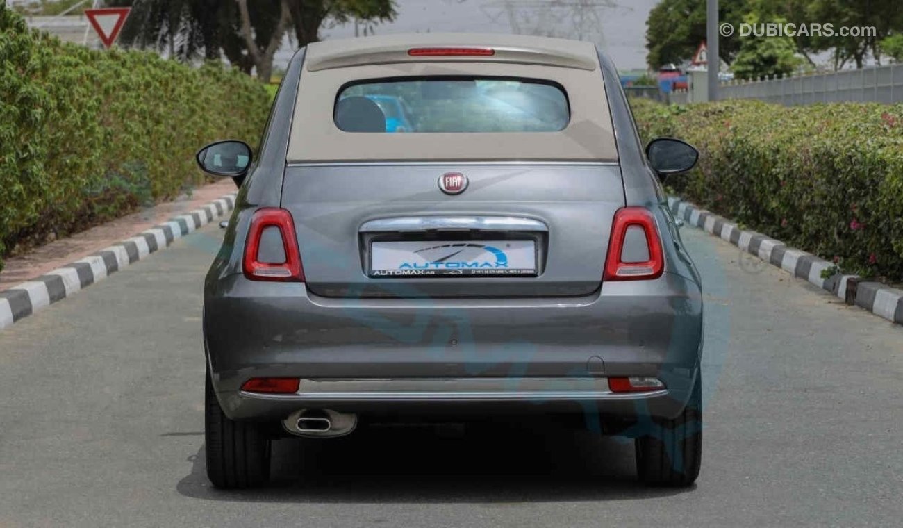 Fiat 500 Cabrio 1.4L FWD , 2024 GCC , 0Km , With 5 Years or 120K Km Warranty @Official Dealer