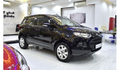 Ford EcoSport EXCELLENT DEAL for our Ford Ecosport ( 2015 Model ) in Black Color GCC Specs