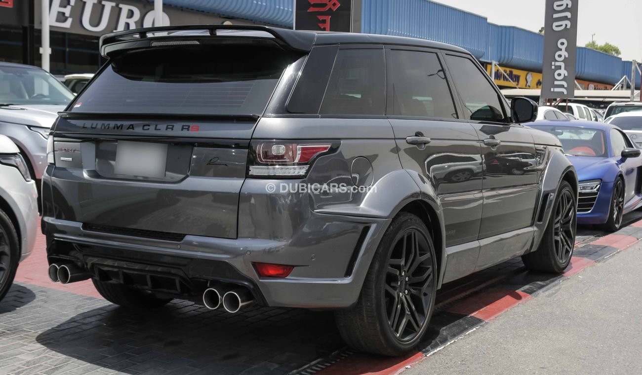 Land Rover Range Rover Sport With Lumma CLR RS body kit