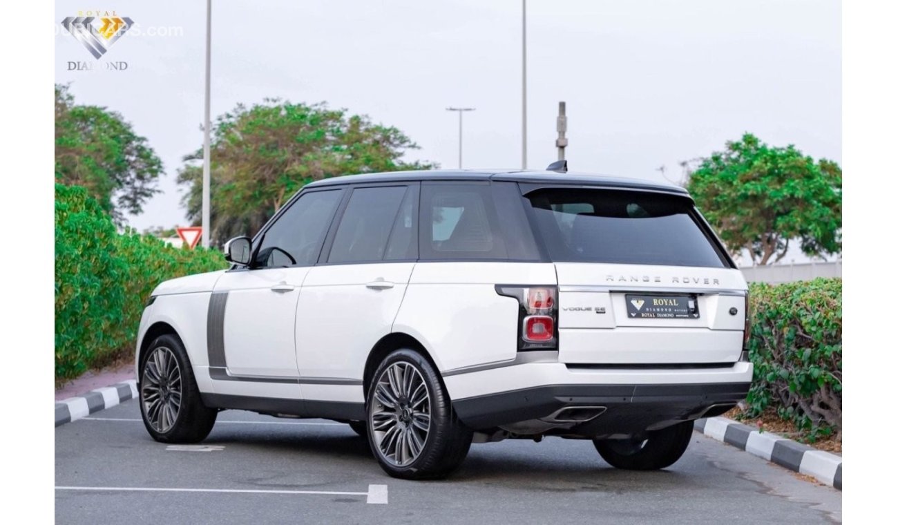 لاند روفر رانج روفر فوج إس إي سوبرتشارج Range Rover Vogue SE P525 V8 2”21 GCC Under Warranty From Agency