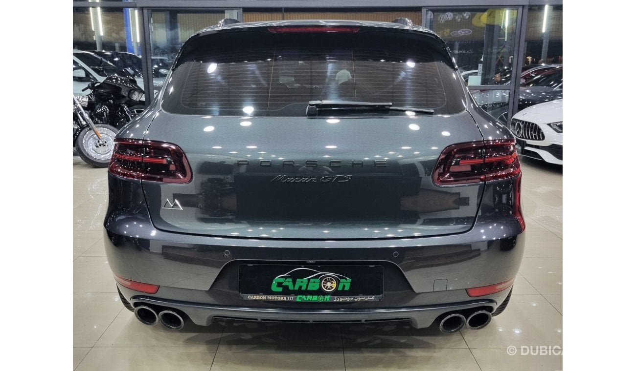 Porsche Macan GTS PORSCHE MACAN GTS 2017 GCC UNDER PORSCHE WARRANTY ONLY 55K KM