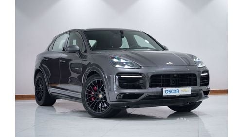 Porsche Cayenne GTS 4.0L (455 HP) Porsche Cayenne GTS 2021 | Grey with Red Leather Interior | 34,000 KM | Gcc Full D