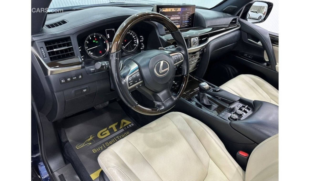 لكزس LX 570 2016 Lexus LX570 Platinum 8 Seater, Full Service History, Full Options, GCC