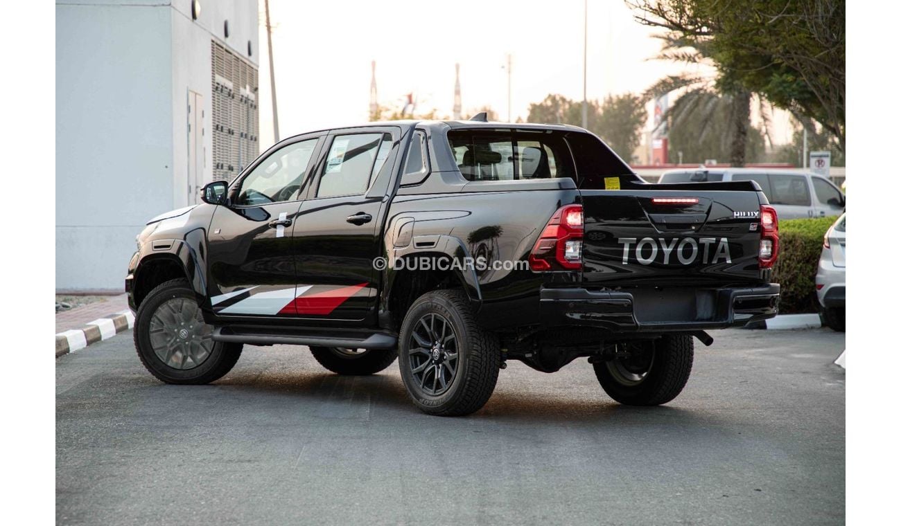 Toyota Hilux 2023 Toyota Hilux 4x4 DC 2.8 GR Sport Diesel Automatic - Black inside black