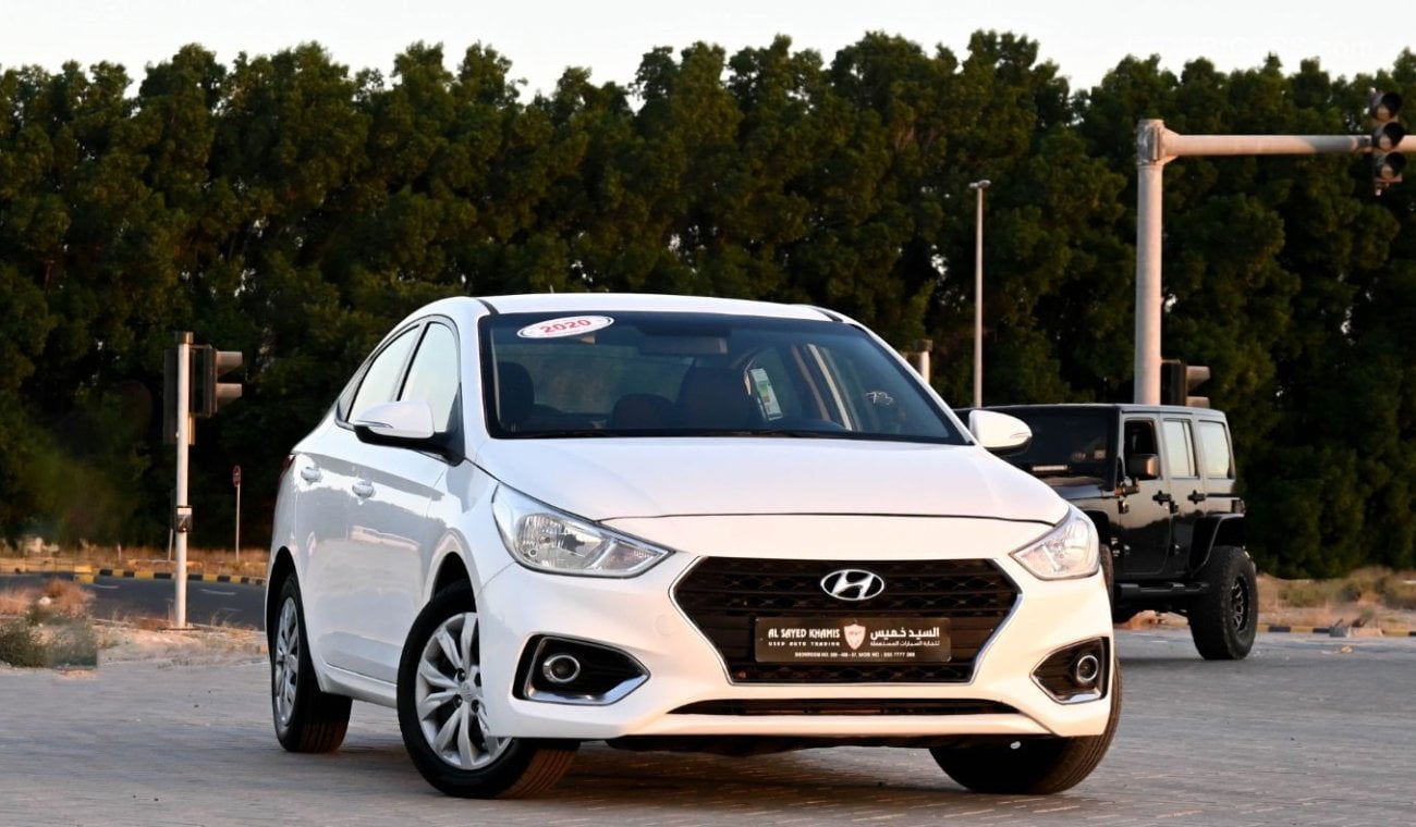 Hyundai Accent Base 1.6L (138 HP) Hyundai Accent 2020 GCC 1.6L in excellent condition, inside and out