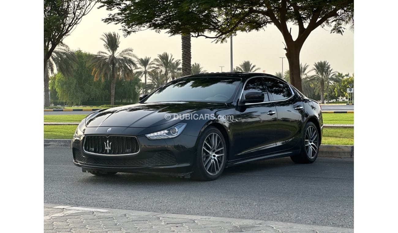 Maserati Ghibli Std MASERATI GHIBLI V6 MODEL 2015 GCC SPACE